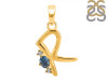 Labradorite & White Topaz Alphabet R Pendant LBD-RDA-18.