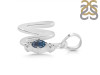 Labradorite & White Topaz Alphabet W Pendant LBD-RDA-23.