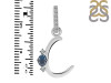Labradorite & White Topaz Alphabet C Pendant LBD-RDA-29.