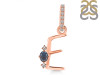 Labradorite & White Topaz Alphabet E Pendant LBD-RDA-31.