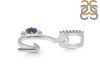 Labradorite & White Topaz Alphabet G Pendant LBD-RDA-33.