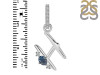 Labradorite & White Topaz Alphabet H Pendant LBD-RDA-34.