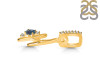 Labradorite & White Topaz Alphabet H Pendant LBD-RDA-34.