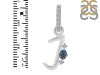 Labradorite & White Topaz Alphabet J Pendant LBD-RDA-36.