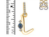 Labradorite & White Topaz Alphabet L Pendant LBD-RDA-38.