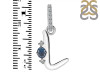 Labradorite & White Topaz Alphabet L Pendant LBD-RDA-38.