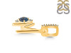 Labradorite & White Topaz Alphabet M Pendant LBD-RDA-39.