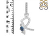 Labradorite & White Topaz Alphabet R Pendant LBD-RDA-44.