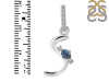 Labradorite & White Topaz Alphabet S Pendant LBD-RDA-45.