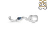 Labradorite & White Topaz Alphabet S Pendant LBD-RDA-45.