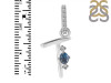 Labradorite & White Topaz Alphabet T Pendant LBD-RDA-46.