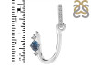 Labradorite & White Topaz Alphabet U Pendant LBD-RDA-47.