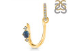 Labradorite & White Topaz Alphabet U Pendant LBD-RDA-47.
