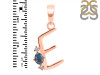 Labradorite & White Topaz Alphabet E Pendant LBD-RDA-5.