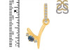Labradorite & White Topaz Alphabet Y Pendant LBD-RDA-51.