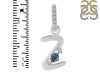 Labradorite & White Topaz Alphabet Z Pendant LBD-RDA-52.