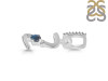 Labradorite & White Topaz Alphabet Z Pendant LBD-RDA-52.
