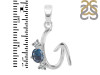Labradorite & White Topaz Alphabet G Pendant LBD-RDA-59.