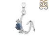 Labradorite & White Topaz Alphabet G Pendant LBD-RDA-59.