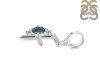 Labradorite & White Topaz Alphabet F Pendant LBD-RDA-6.