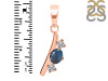 Labradorite & White Topaz Alphabet I Pendant LBD-RDA-61.