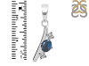 Labradorite & White Topaz Alphabet I Pendant LBD-RDA-61.