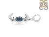 Labradorite & White Topaz Alphabet J Pendant LBD-RDA-62.