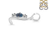 Labradorite & White Topaz Alphabet L Pendant LBD-RDA-64.