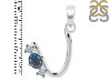 Labradorite & White Topaz Alphabet U Pendant LBD-RDA-73.