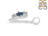 Labradorite & White Topaz Alphabet V Pendant LBD-RDA-74.