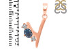 Labradorite & White Topaz Alphabet Y Pendant LBD-RDA-77.