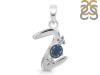 Labradorite & White Topaz Alphabet Z Pendant LBD-RDA-78.