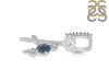 Labradorite & White Topaz Alphabet A Pendant LBD-RDA-79.