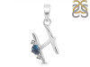 Labradorite & White Topaz Alphabet H Pendant LBD-RDA-8.
