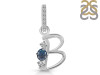 Labradorite & White Topaz Alphabet B Pendant LBD-RDA-80.