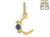 Labradorite & White Topaz Alphabet C Pendant LBD-RDA-81.