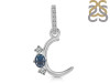 Labradorite & White Topaz Alphabet C Pendant LBD-RDA-81.