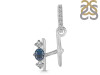 Labradorite & White Topaz Alphabet H Pendant LBD-RDA-86.