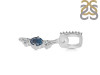 Labradorite & White Topaz Alphabet I Pendant LBD-RDA-87.