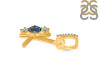 Labradorite & White Topaz Alphabet K Pendant LBD-RDA-89.