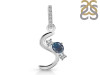 Labradorite & White Topaz Alphabet S Pendant LBD-RDA-97.