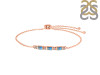 Labradorite & White Topaz Bracelet LBD-RDB-139.