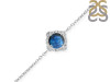 Labradorite & White Topaz Bracelet With Adjustable Camera Lock LBD-RDB-66.