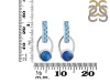 Labradorite & Blue Topaz Earring LBD-RDE-104.