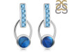 Labradorite & Blue Topaz Earring LBD-RDE-104.