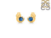 Labradorite Stud Earring  LBD-RDE-1273.