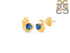 Labradorite Stud Earring  LBD-RDE-1273.