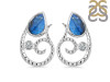 Labradorite & White Topaz Stud Earring LBD-RDE-55.