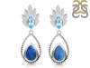 Labradorite & Blue Topaz Earring LBD-RDE-57.