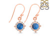  Labradorite & White Topaz Earring LBD-RDE-695.